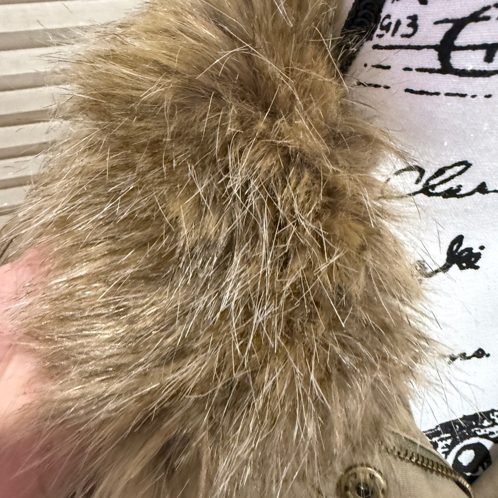 Anthropology Fur-Trimmed Field Parka Jacket - Picture 9 of 12